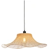 Image de GOOD&MOJO - Lampe à suspendre Ibiza - Bambou - 65x65x20cm Lampe à suspendre - Lampe de table à manger - Lampe de salon - Lampe de chambre à coucher - Salon