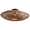 Image de GOOD&MOJO - Plafonnier Tanami - Rotin - Ø55cm