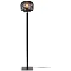Image de GOOD&MOJO - Lampadaire Tanami - bambou/rotin - Ø25cm pour salon, chambre à coucher