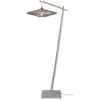Image de GOOD&MOJO - Lampadaire Zanzibar - bambou/rotin - 73x55x176cm pour salon, chambre à coucher