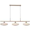Image de it's about RoMi - Lampe à suspendre Sapporo - Blanc - 115x29x23cm Lampe à suspendre - Lampe de table à manger - Lampe de salon - Lampe de chambre à coucher - Salon