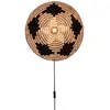 Image de GOOD&MOJO - Applique Andros - Naturel/Noir - Ø45cm