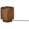 Image de GOOD&MOJO - Lampe de table Panama - Gris clair - 26x28x26cm Lampe de table - Lampe de chevet, salon, chambre à coucher