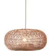 Image de GOOD&MOJO - Lampe à suspendre Arizona - Naturel - Ø50cm Lampe à suspendre - Lampe de table à manger - Lampe de salon - Lampe de chambre à coucher - Salon