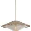 Image de GOOD&MOJO - Suspension Lumbini - Beige - Ø60x250 cm - Lampe de table à manger - Lampe de salon - Lampe de chambre - Salon