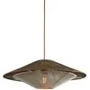 Image de GOOD&MOJO - Suspension Lumbini - Marron clair - Ø60x250 cm - Lampe de table à manger - Lampe de salon - Lampe de chambre - Salon
