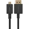 Image de Gembird 3m HDMI-M/micro HDMI-M câble HDMI HDMI Type A (Standard) HDMI Type D (Micro) Noir - Neuf