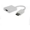 Image de GEMBIRD Gembird A-DPM-HDMIF-002-W video cable adapter 0.1 m DisplayPort HDMI Type A (Standard) White