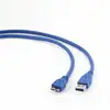 Image de Ccp-musb3-ambm-0.5m Câble Usb Usb 3.2 Gen 1 (3.1 Gen 1) Usb A Micro-usb B Bleu - Gembird