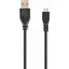 Image de Gembird CCP-MUSB2-AMBM-1M câble USB USB 2.0 Micro-USB B USB A Noir