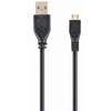 Image de Gembird CCP-MUSB2-AMBM-1M câble USB USB 2.0 Micro-USB B USB A Noir - Neuf
