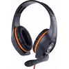 Image de GEMBIRD Gembird GHS-05-O headphones/headset Wired Head-band Gaming Black, Orange