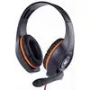 Image de Gembird GHS-05-O casque Avec fil Arceau Gaming Noir, Orange - Neuf