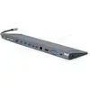 Image de Station d'accueil USB-C 3.0 CableXpert 9-01 (Gris) #DEFAULT