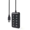 Image de Gembird UHB-U2P10P-01 hub & concentrateur USB 2.0 Type-A Noir - Neuf