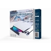 Image de Gembird DVD-USB-03-BW lecteur de disques optiques DVD±RW Noir, Blanc - Neuf