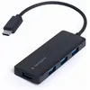 Image de Hub USB-C 3.1 Gembird - 4 ports (Noir) #DEFAULT