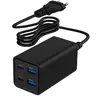 Image de Gembird TA-UC-2A2C-PD65-01-BK chargeur d'appareils mobiles Ordinateur portable, Smartphone Noir Secteur Charge rapide Intérieure - Neuf