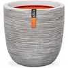 Image de Capi Europe   Cache-pot Rib Nl Boule   Ivoire, Avec Couche Isolante, Ø 43 X H 41 Cm