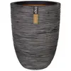 Image de Capi Europe   Pot Rib Nl Elegant Bas   Anthracite, Avec Couche Isolante, Ø 34 X H 46 Cm
