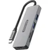 Image de Sitecom Adaptateur USB-C multiport 5 en 1