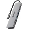 Image de Sitecom Adaptateur multiport d'alimentation USB-C 7 en 1