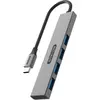 Image de Hub USB-C vers 4x USB-A Tiny, compact & puissant