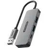 Image de Sitecom CN-5007 hub & concentrateur USB 3.2 Gen 1 (3.1 Gen 1) Type-A 5000 Mbit/s Noir, Gris - Neuf