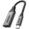 Image de Sitecom AD-1002 changeur de genre de câble HDMI-A USB-C Noir, Gris - Neuf