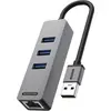 Image de Sitecom Adaptateur USB-A vers Ethernet avec 3 ports USB 3.0