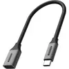 Image de Sitecom AD-1011 câble USB 0,15 m USB A USB C Noir, Gris