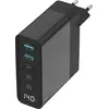 Image de Sitecom Chargeur mural GaN 140W avec affichage LED et USB-C/USB-A