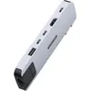 Image de Sitecom AC-2001 6-en-2 Multiport-Hub für MacBook Air (M1/M2/M3) Silber