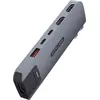 Image de Sitecom 6-in-2-Multiport-Hub für MacBook Pro Grau