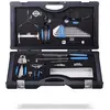 Image de Kit polyvalent BBB Cycling, outil pour vélos, ensemble d'outils pour vélos, aluminium, noir, bleu, clés Allen, clés plates, clés à rayons, clés Torx, T25, T30, T40, 1,5, 2, 2,5, 3, 4, 5, 6, 8, 10 mm