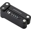 Image de Cadenas BBB Cycling CodeFold 5 mm x 975 mm noir - cadenas pliable compact et sûr...