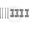 Image de A.B.S. 0952Q Kit d'accessoires pour plaquettes de frein à disque avant pour FORD TRANSIT Bus (V) TRANSIT Fourgon (V) TRANSIT Plateau/Châssis (V) pour CARBODIES