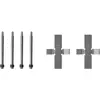 Image de Kit d'accessoires pour plaquettes de frein à disque A.B.S. pour, entre autres, MERCEDES-BENZ CLASSE E