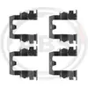 Image de Kit d'accessoires pour plaquettes de frein à disque A.B.S., compatible notamment avec la MAZDA 626