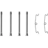 Image de Kit d'accessoires pour plaquettes de frein à disque A.B.S., compatible notamment avec la PEUGEOT 205