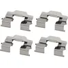 Image de Kit d'accessoires plaquettes de frein à disque avant A.B.S. 1868Q adaptable sur PEUGEOT 301 pour CITROËN C4 CACTUS