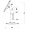 Image de Newstar Speaker-w100black - Support Pour Haut-parleur, Noir
