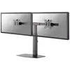 Image de Neomounts Fpma-d865dblack Support De Table Pour Écran 2 Écran(s) 25,4 Cm (10) - 68,6 Cm (27) Noir Mobile, Rotatif, In