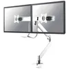 Image de Neomounts Nm D775dx White Support Bureau Double Écran