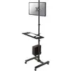 Image de Newstar - Neomounts Fpma-mobile1700 1 Pièce Chariot Pour Pc/moniteur 25,4 Cm (10) - 81,3 Cm (32) Noir Mobile, Rotatif, Inclinab