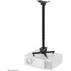 Image de Neomounts CL25-550BL1 Support plafond Beamer - h 74,5-114,5 cm - installation facile - mouvement complet