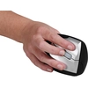 Image de BAKKER ELKHUIZEN BNESRMW BAKKER ELKHUIZEN Handshake Mouse Wireless VS4 Maus ergonomisch kabellos schwarz, silber