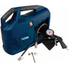 Image de Ferm   Compresseur Portable 1100w   Pression 8 Bars   Débit 180 L/min   Tuyau D'Air 3m Avec Manomètre   Idéal Pour Gonflage Pneus Et Équipements Sportifs