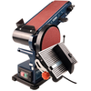 Image de Ponceuse de table FERM FERM - BGM1022 - 1450 tr/min - 350 W - câble de 2 m - bande abrasive et table de travail réglables - 45 x 25 x 28 cm