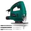 Image de Vonroc Scie Sauteuse 550w - 5 Lames De Scies, Système De Changement Rapide, Accessoires Et Sac De Rangement Inclus